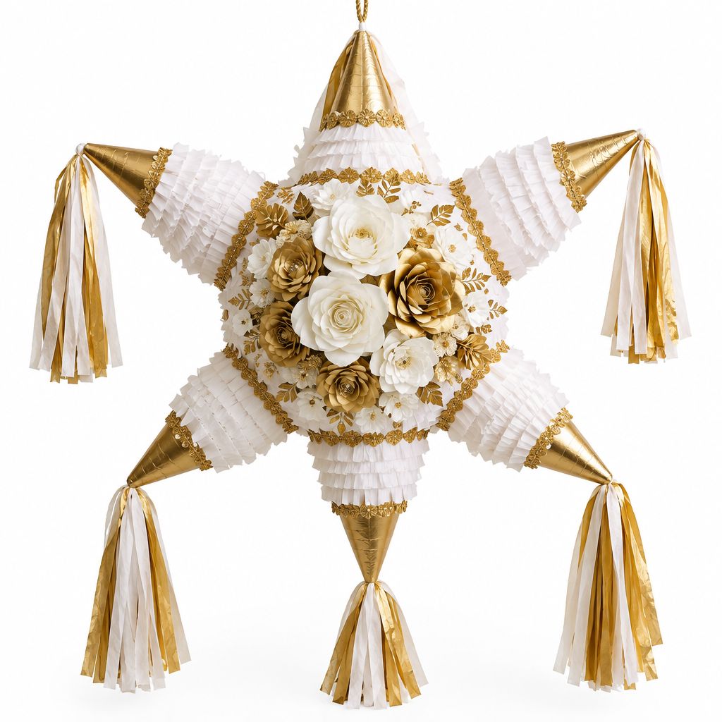 Piñata personalizada premium para bodas y quinceañeras